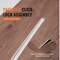 Natural Wood Grain Interlocking Vinyl Floor Tiles Snap-Together 10 Pack
